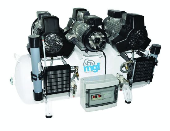 Ritter Dental. MGF 200/75 Prime M Compressor 9HP 230/460V