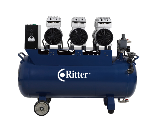 Ritter Dental. Compressor RA 7/3 D 3 HP (3 X 1 ) 220V